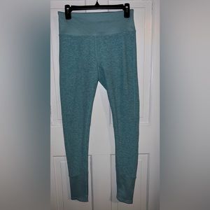 ALO High-Waist Alosoft Lounge Legging. Size L. Blue Quartz Heather.